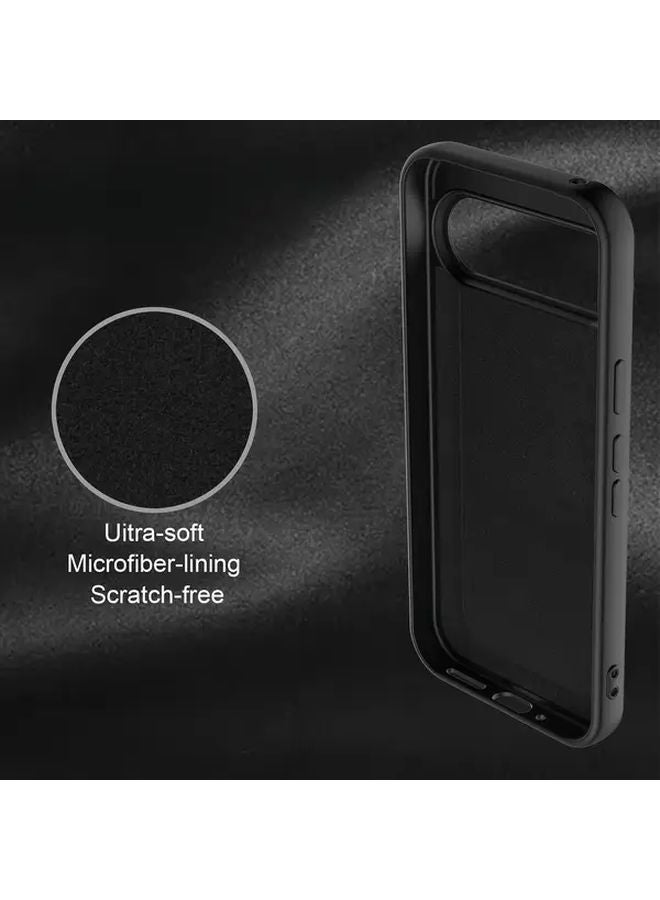 Black TPU Phone Case For Google Pixel 9 Pro Shockproof Protective Cover - Image 4